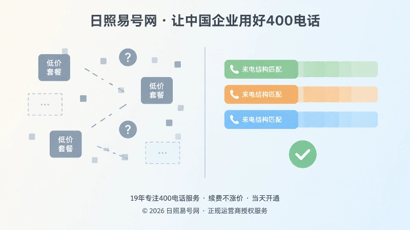 低价套餐与适配套餐管理成本对比的扁平化插画